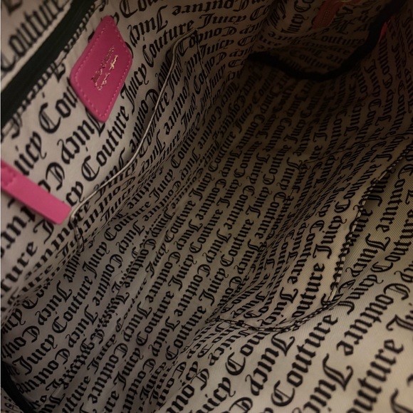 Juicy Couture Juicy Hot Pink Heritage Weekender Duffel Bag - Picture 2 of 3